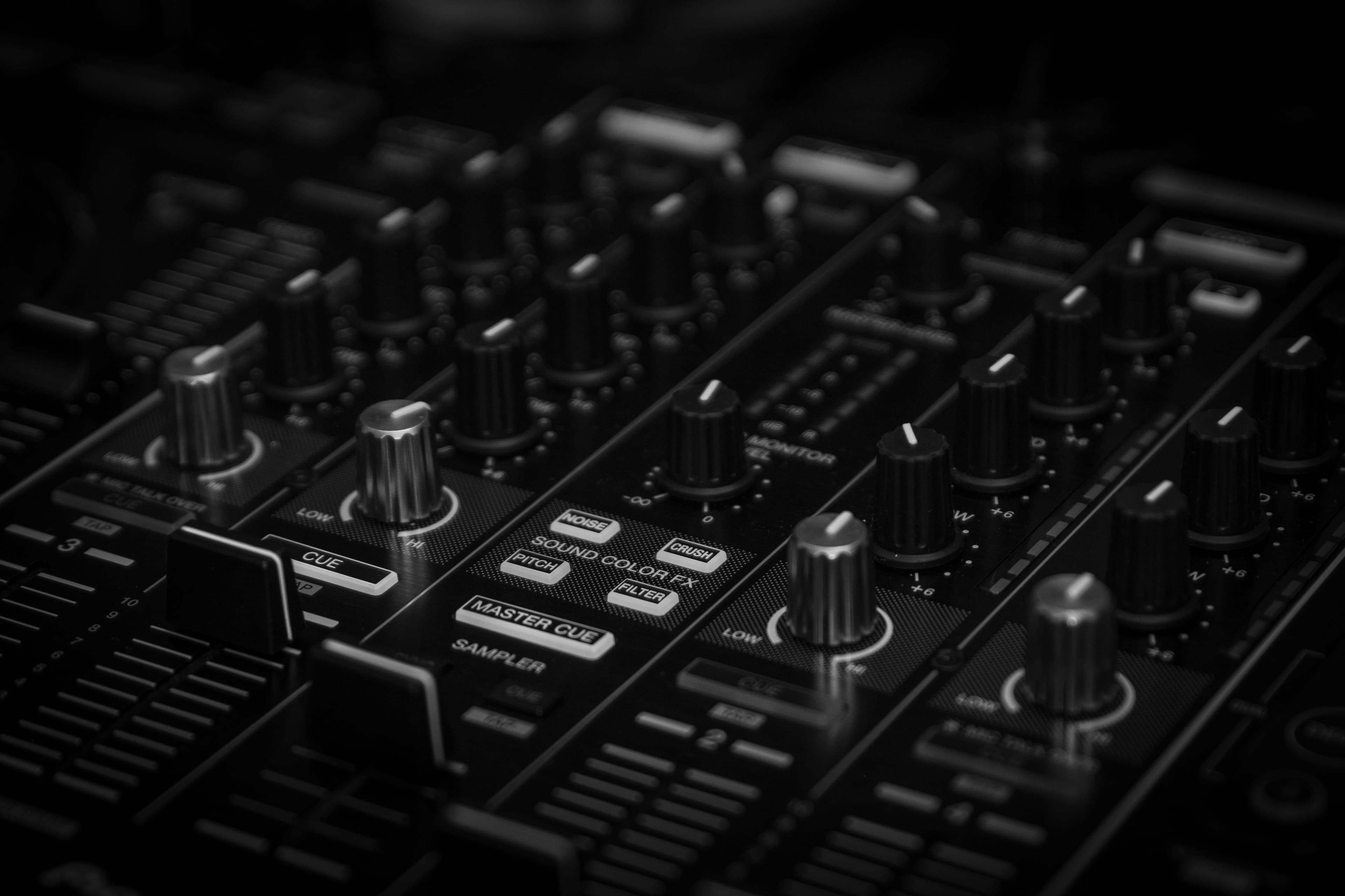 Consola de mezcla profesional